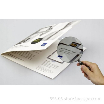paper card advertising webkey with customized logo